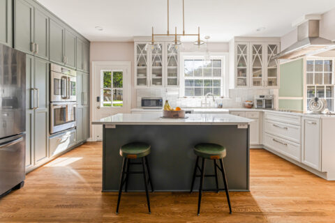 award- winning custom remodeled kitchen